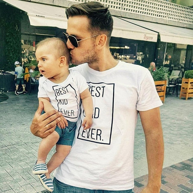 Father and Son Matching T-Shirt –