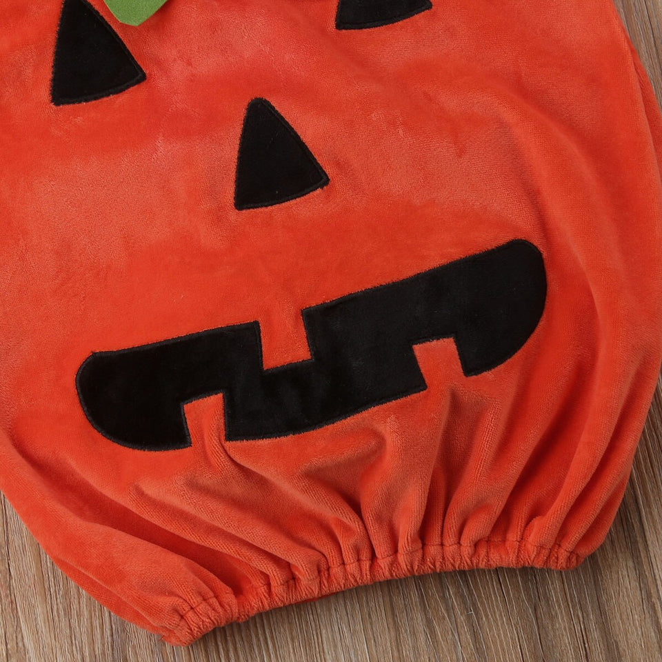 Cosplay Halloween Baby Pumpkin Jumpsuit