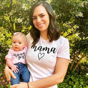 Mommy and Mama's Girl Matching T-Shirts