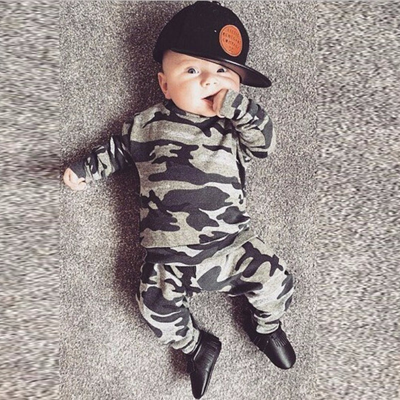 Baby camouflage outlet outfits