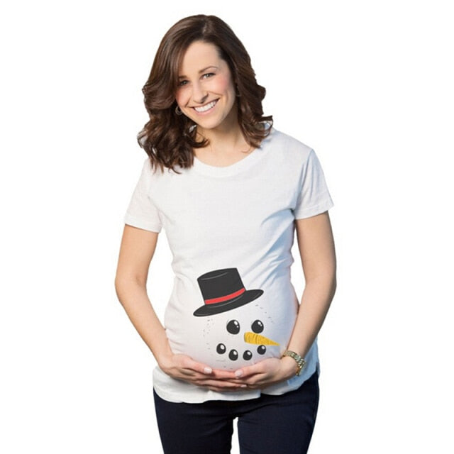 New fun print Maternity T-shirt