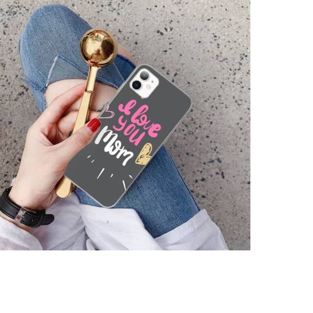 i love you mom iPhone Case